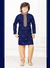 Blue Colour MAGNET Poly Digital Print Work Kids Latest Kurta Pajama Collection MG-01